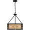 Quoizel Priya Pendant 4 Lights Matte Black PYA2818MBK - alternate 2